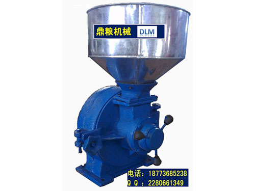 30型磨片式粉碎機(jī)、磨粉機(jī)磨粉機(jī)，磨片式，產(chǎn)量達(dá)1000公斤時(shí),粗細(xì)可調(diào)